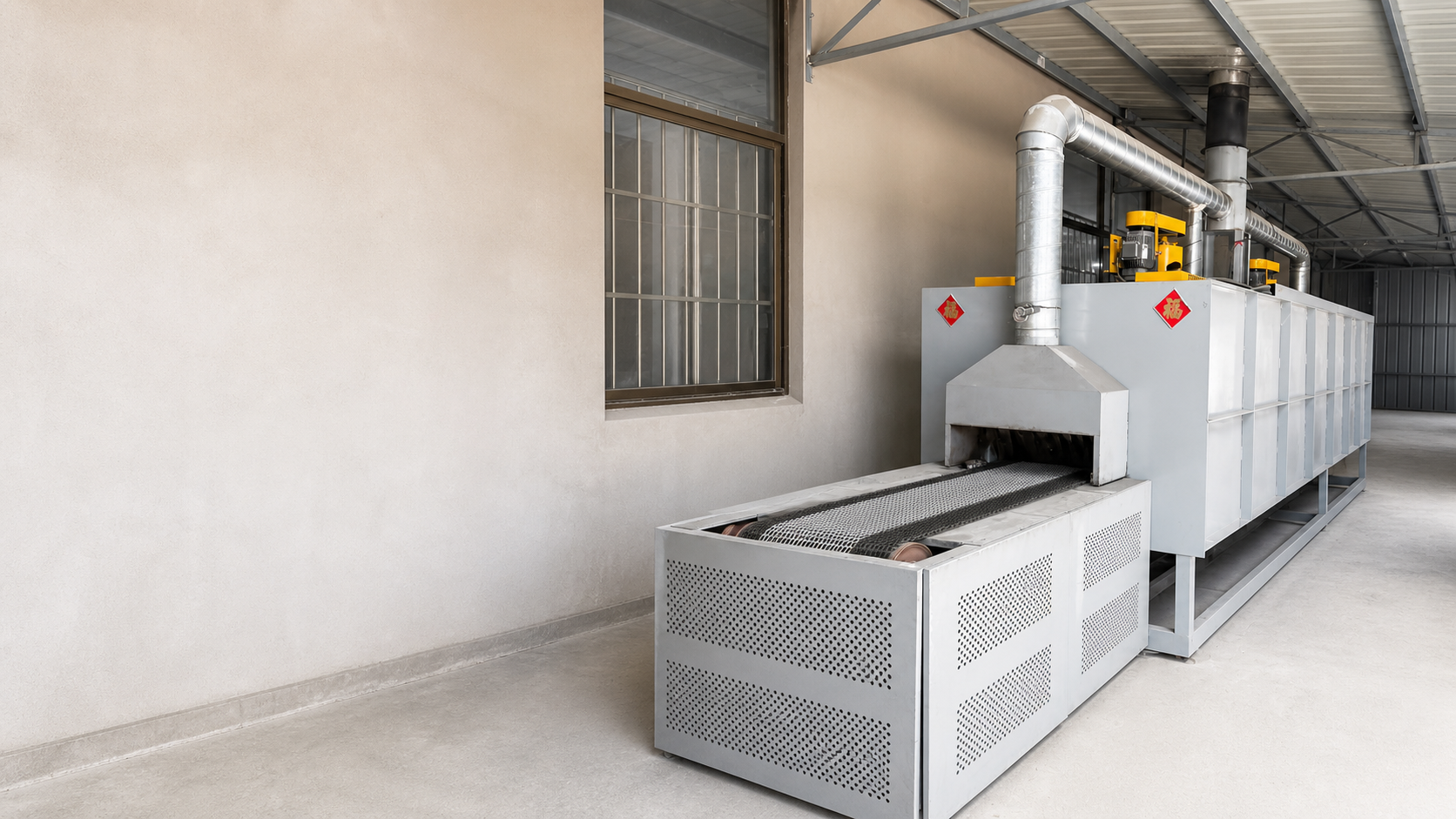Nitrogen-protected brazing furnace